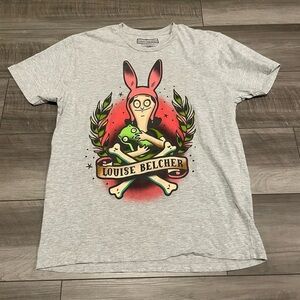 Loot wear exclusive Louise Belcher Graphic T-Shirt Size L
